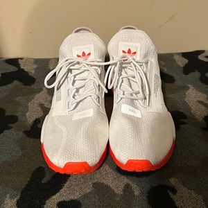 Adidas NMD R1 White Men’s Athletic Sneaker Running Shoe Size 13